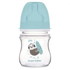 Бутылочка для кормления Canpol Babies Exotic Animals 35/220 голубой 0,12 л